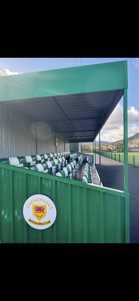 Treherbert BGC (@treherbert_snrs) on Twitter photo Big day for the club today as we took delivery of our brand new supporters stand! Big thanks to everyone who helped us make this possible by contributing. It looks absolutely amazing and will be a huge boost to us as a club going forward 💚⚽️ Big day for the club today as we took delivery of our brand new supporters stand! Big thanks to everyone who helped us make this possible by contributing. It looks absolutely amazing and will be a huge boost to us as a club going forward 💚⚽️