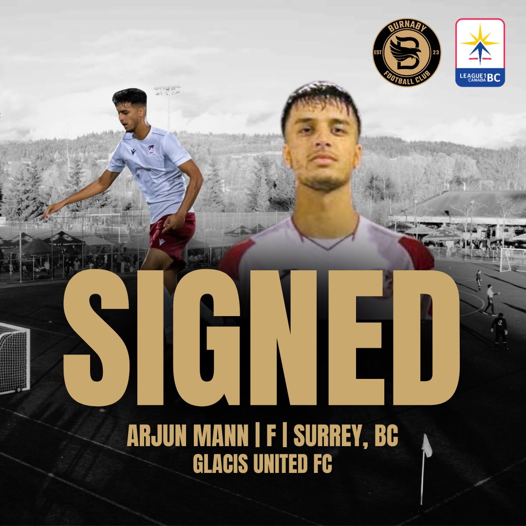 SIGNING ALERT 🚨🦅
Burnaby FC is excited to announce the signing of Forward, Arjun Mann from Surrey, BC. 

Welcome, Arjun!