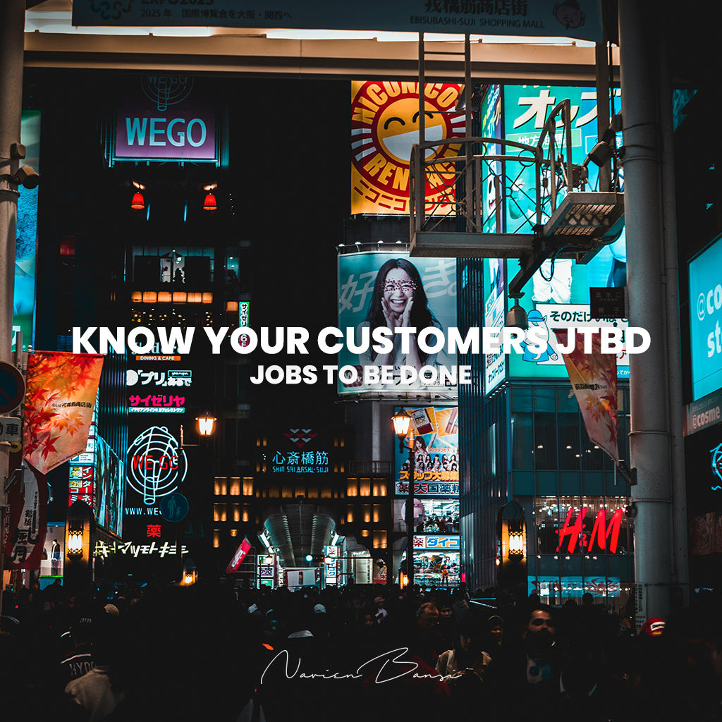 De "Jobs to be Done" (JTBD) van je klanten is essentieel bij demand generation,

→ JTBD verwijst naar de taken of doelen die mensen proberen te bereiken bij het gebruik van een product of dienst.

→ Hierdoor kun je beter inspelen op hun behoeften en verlangens.

#DemandGen