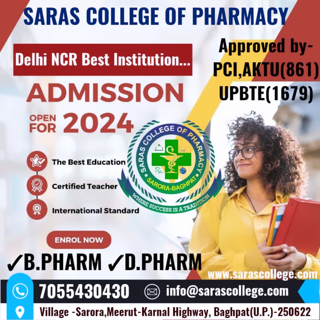 #AdmissionsOpen2024
#BPharm #DPharm
 #Updates2024
#Pharmacycollege #TopBaghpatPharmacycollege #CollegeAdmissions #UGCourses
#TopDelhiNCRPharmacycollege #TopUpPharmacycollege
#DegreeCourses #DiplomaCourses
#bestcollege #BestCollegeinMeerut 
 #TopPrivateCollege #TopColleges #likeme