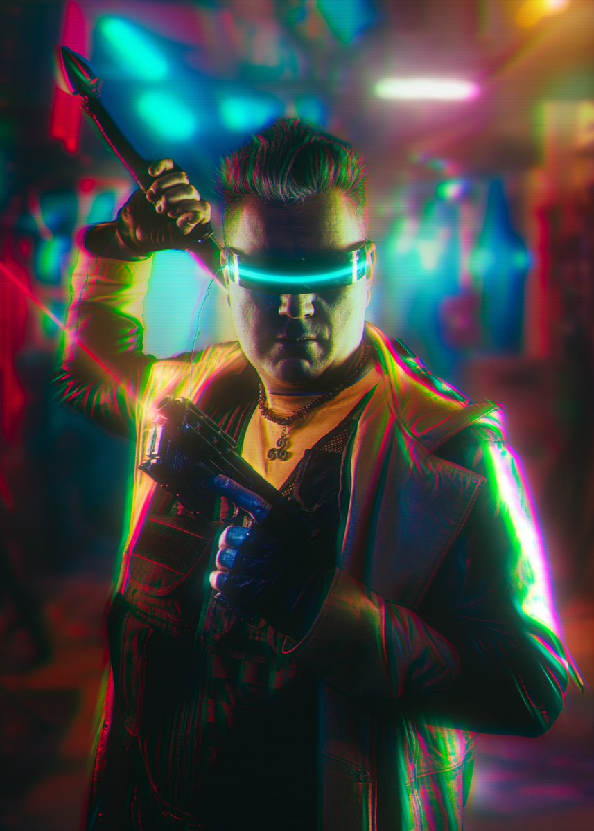 🚨Final #Shadowrun Character Reveal🚨 MEET KHRONOSTATIC... The Face. The glue that holds the group together. Can he keep the team together when his own world is falling apart? Find out on April 22nd for the premiere of World of Shadows on @sixsidesgaming. Shot by me