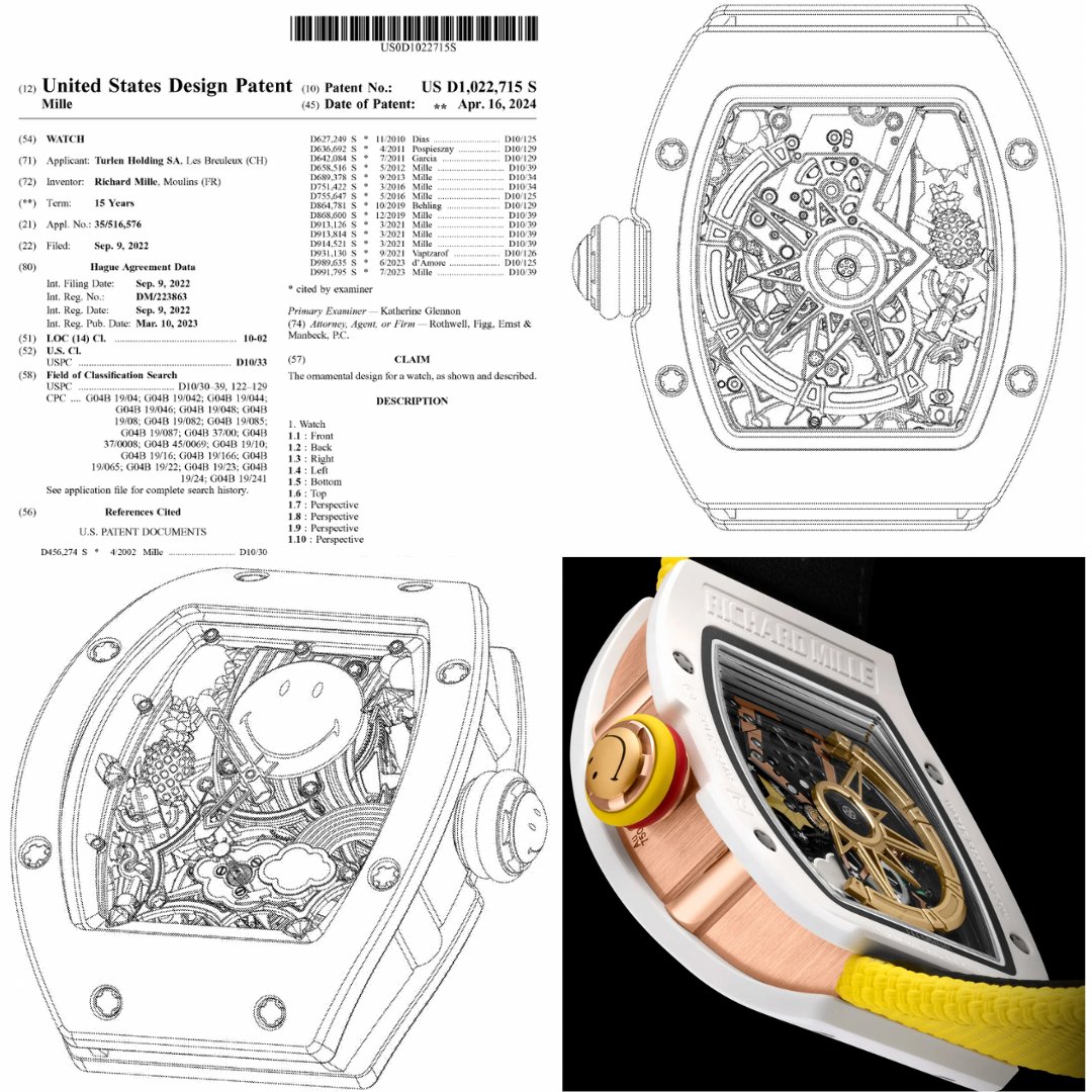 Richard Mille awarded new design patent on one of its newest watch the RM88 smiley, which is being resold for around $3 million. 

Which RM is your favorite?

#watches #WatchesAndWonders2024