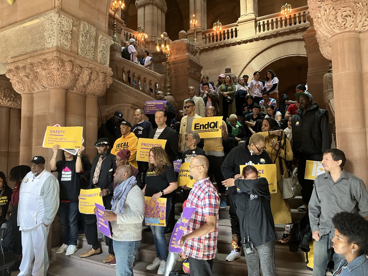 'Law enforcement officers are not above the law when they violate the trust and rights of the public they are put in place to serve. They should be held accountable, not shielded when they commit misconduct.' We're rallying to #EndQualifiedImmunity: naacpldf.org/press-release/…