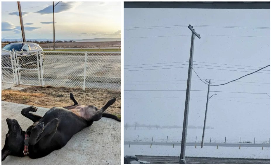 A lot can change with your 'View' in 24 hours. 
#abstorm