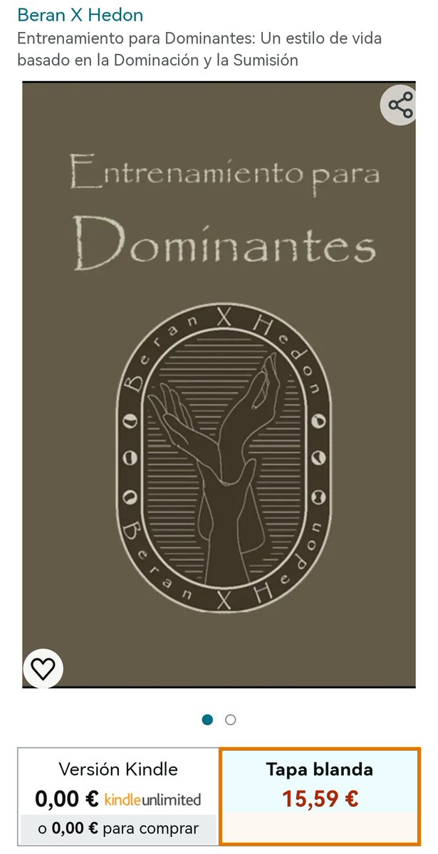 sersumisa_col's tweet photo. Ya está disponible el Manual de Entrenamiento para Dominantes en Amazon https://t.co/FqGUPYbpGw

El mejor libro para explorar la #Dominación y la #Sumisión 

#BDSM #Sumisa #Dominante https://t.co/Zgk6VHOsWO