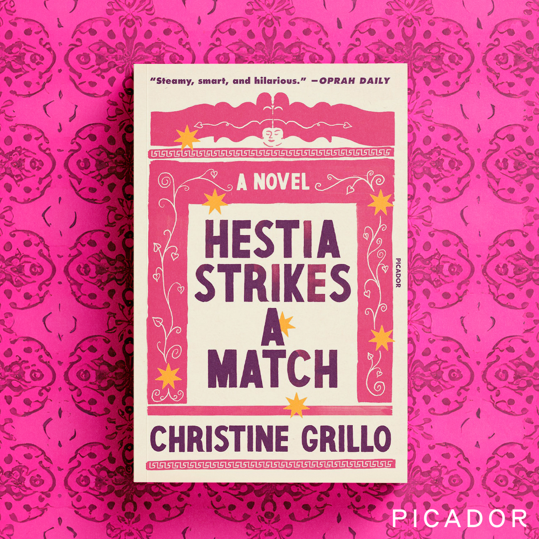 Happy paperback pub day! HESTIA STRIKES A MATCH by @GrilloCM is the slyly funny story of a woman looking for love and friendship in the midst of a new American civil war. bit.ly/3xGvR2j