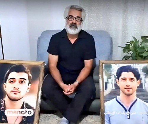 Do Human Rights Organizations talk about #MashallahKarami? He is imprisoned by the terrorist regime of Islamic Republic for being the voice of his innocent athlete sons #MohammadMehdiKarami and #MohammadHosseini executed last year.
Say his name: Mashallah Karami
#KingRezaPahlavi‌