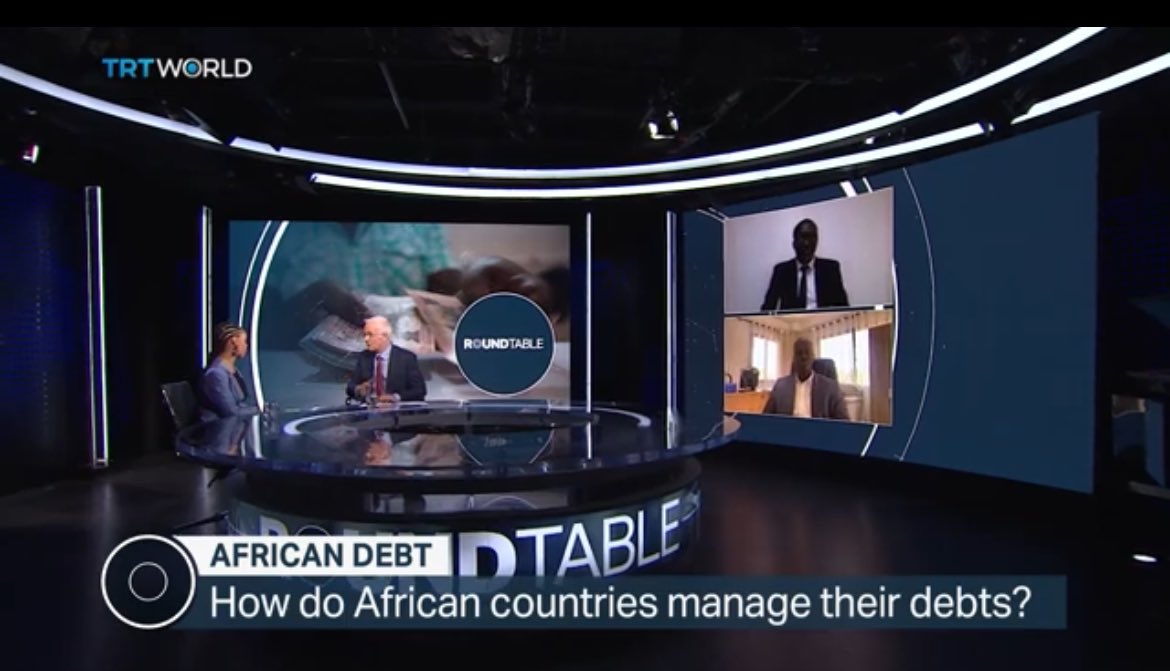 As the #SpringMeetings kick off in Washington DC this week, the conversations around #debt in #Africa are heating up. I was pleased to join @trtworld with the excellent @DaoudaSembene to share days and ideas for the way forward. youtube.com/watch?v=MFoam-…