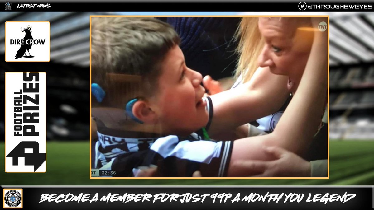 Ciarans special moment with a special message of his own youtu.be/wlwPmmOsiH0?si… Guys massive ask and it will cost you nothing other then 2minutes of your time Please watch the video on @YouTube cause all the money made from ads is going to charity of @SueW9988 choice #NUFC