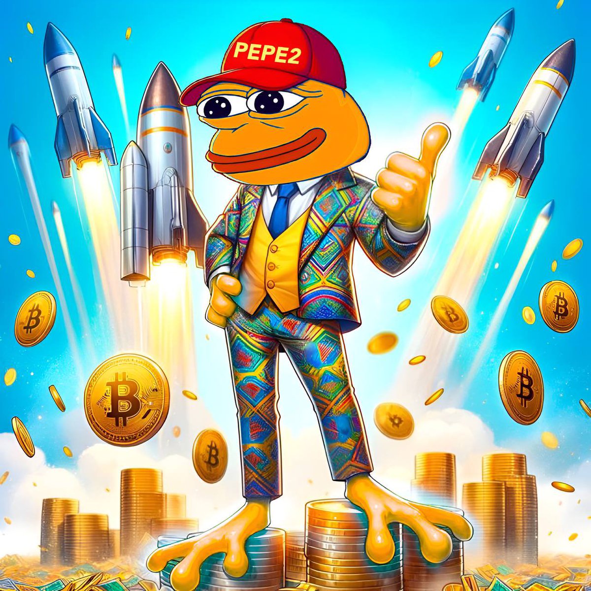 #Bitcoin halving in 3 days Only up from here - bulls always win $PEPE AND #PEPE2 will be the leader of meme coins Don’t miss your second chance