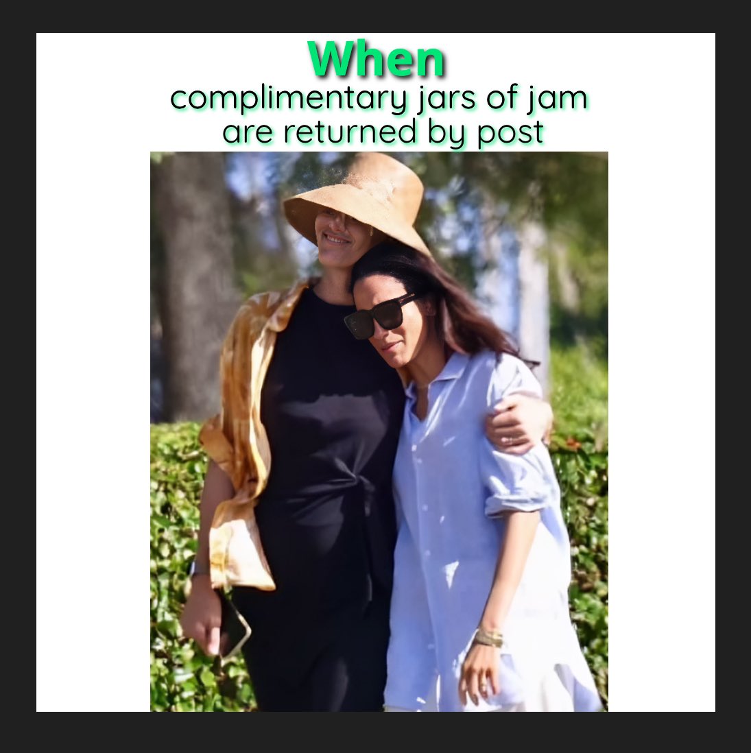 snarkbarkhark's tweet photo. ๐ฌ๐ฎ๐๐ณ
#MeghanMarkIe #MeghanAndHarryAreAJoke #AnotherRipOff #Montecito
#MeghanMarkleEXPOSED https://t.co/EP568Tl6kl