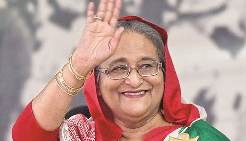 Prime Minister #SheikhHasina today urged the countrymen to work together with the government for building a non-communal, hunger-and poverty-free, developed and prosperous '#SonarBangla' cum '#SmartBangladesh' as dreamt by Father of the Nation #Bangabandhu #SheikhMujiburRahman.…