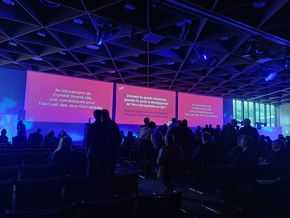 Il y a 30 ans, Pierre MAUROY avait tenté d’accueillir les JO. Aujourd'hui, en 2024, sous l’impulsion de <a href="/DamienCastelain/">Damien Castelain</a>, les Jeux de Paris se tiendront en partie sur la <a href="/MetropoleLille/">Métropole Européenne de Lille</a> ! <a href="/JPLetartre/">Jean-Pierre Letartre</a> #JeuxOlympiques #Paris2024 #MétropoleLille #CGL