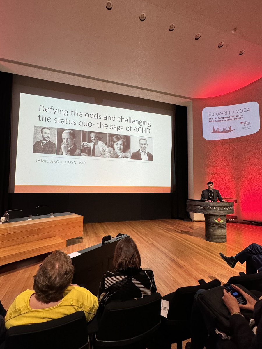 Truly inspirational to be in Prof Jane Somerville’s presence these past few days at #EuroACHD 🫀