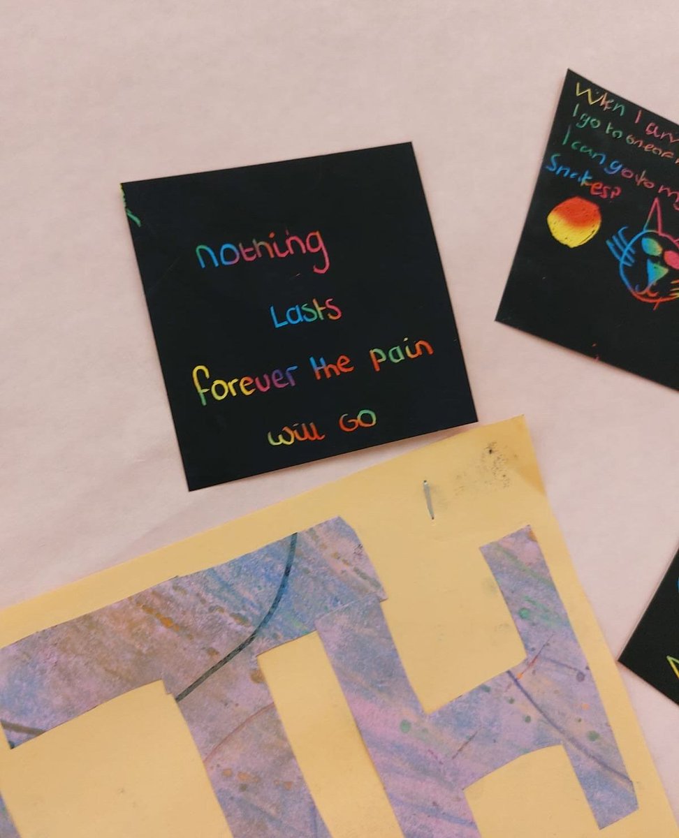 TheHorsfall's tweet photo. #ProcessNotProduct⁠

The Horsfall and Cedarmount Academy pupils exploring creativity, mental health &amp; wellbeing. 🎨💛🧠🌼⁠
⁠
Being creative is not always about the end piece &amp; one of the most beneficial parts of creativity is in the process.⁠💫 ⁠

#TheFutureIsOursFestival https://t.co/e97rCGZf1t