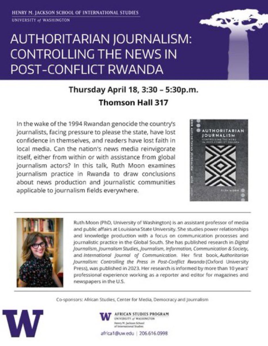 Can’t wait to visit <a href="/UWJSIS/">UW Jackson School</a> later this week and catch up with colleagues <a href="/UWComm/">UW Communication</a> ! Headed your way soon …