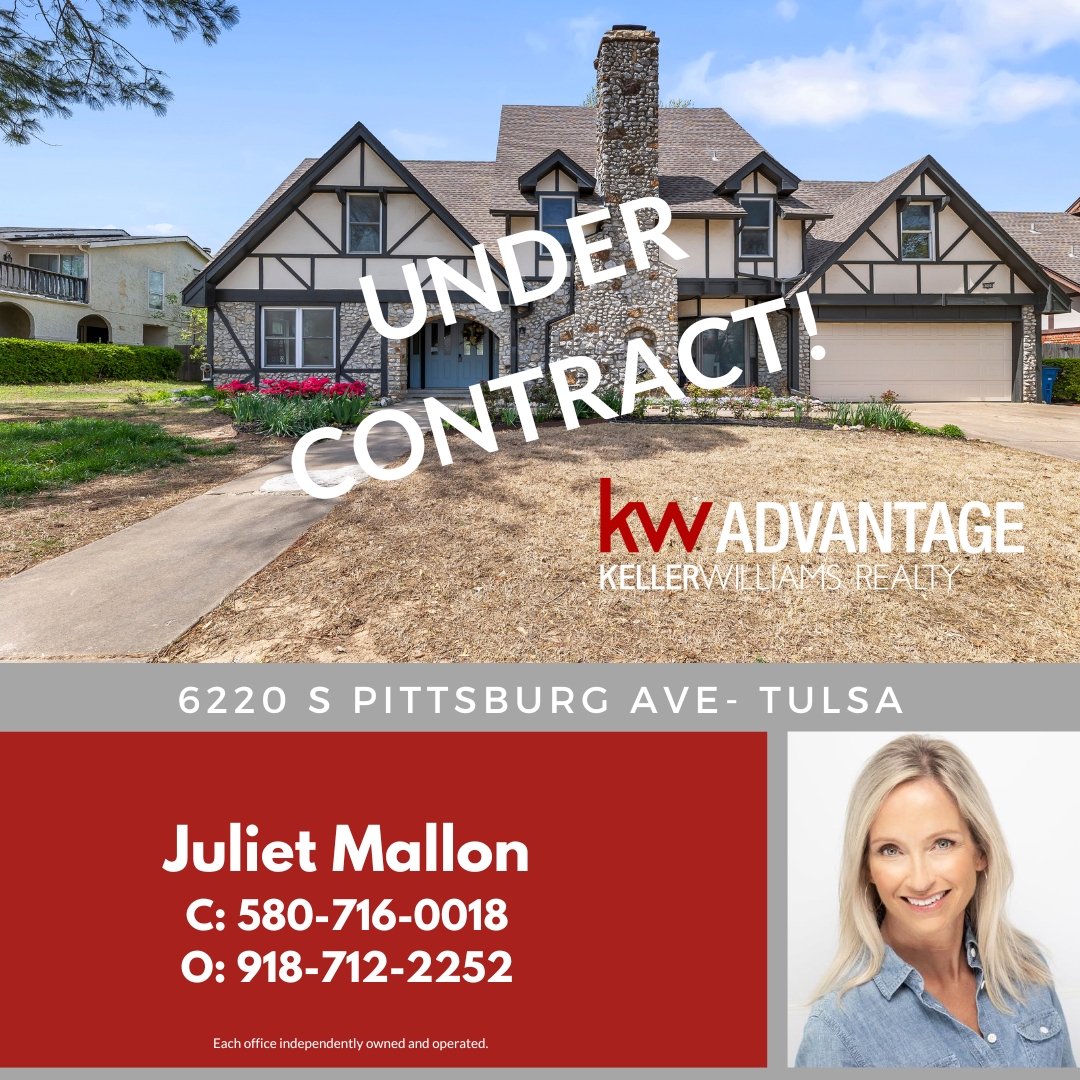‼️PENDING IN 3 DAYS - multiple offers! ‼️

Congratulations to my clients!

Looking to buy or sell a home? Allow me to assist you with all of your real estate needs. Contact me today. 580-716-0018. 

#julietmallonhomes #undercontract #soldinthreedays #sold