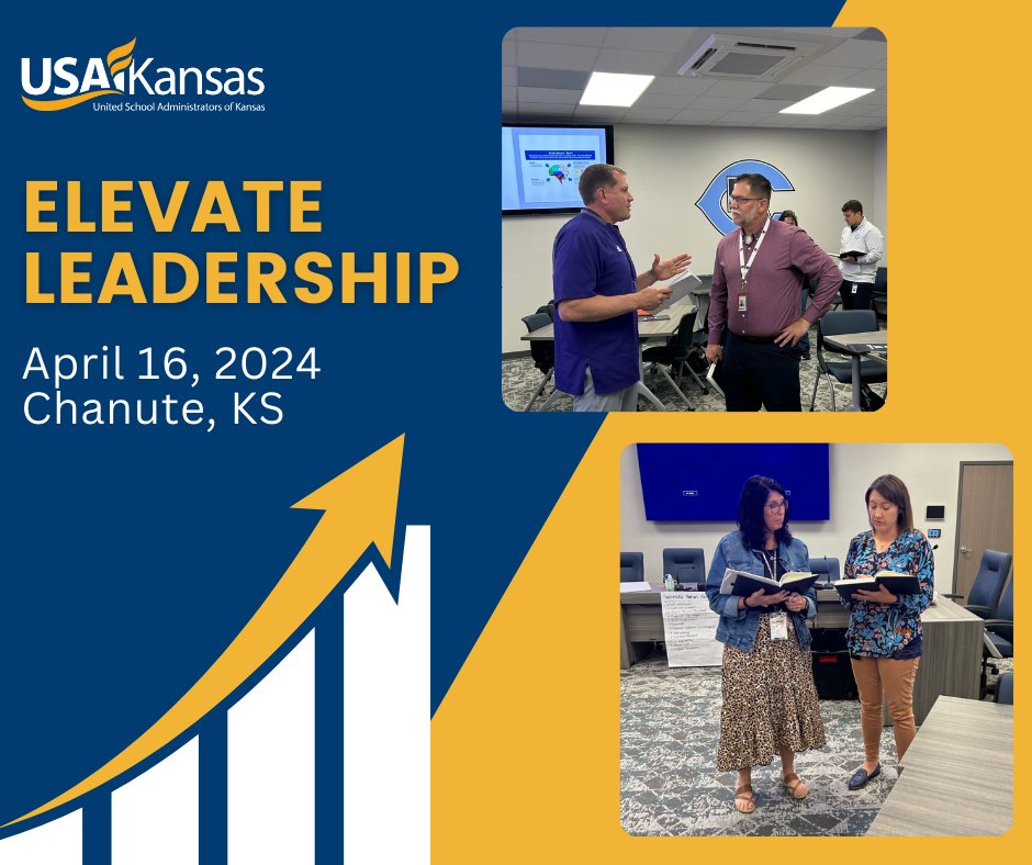 Have you ever been 4 places at once? Well today, we are in Chanute, Dodge, Salina, and Topeka hosting our final day of #elevateleadership. Participants are reflecting, holding their last accountability meetings of the year, and making plans for what's next! #edleadershipmatters