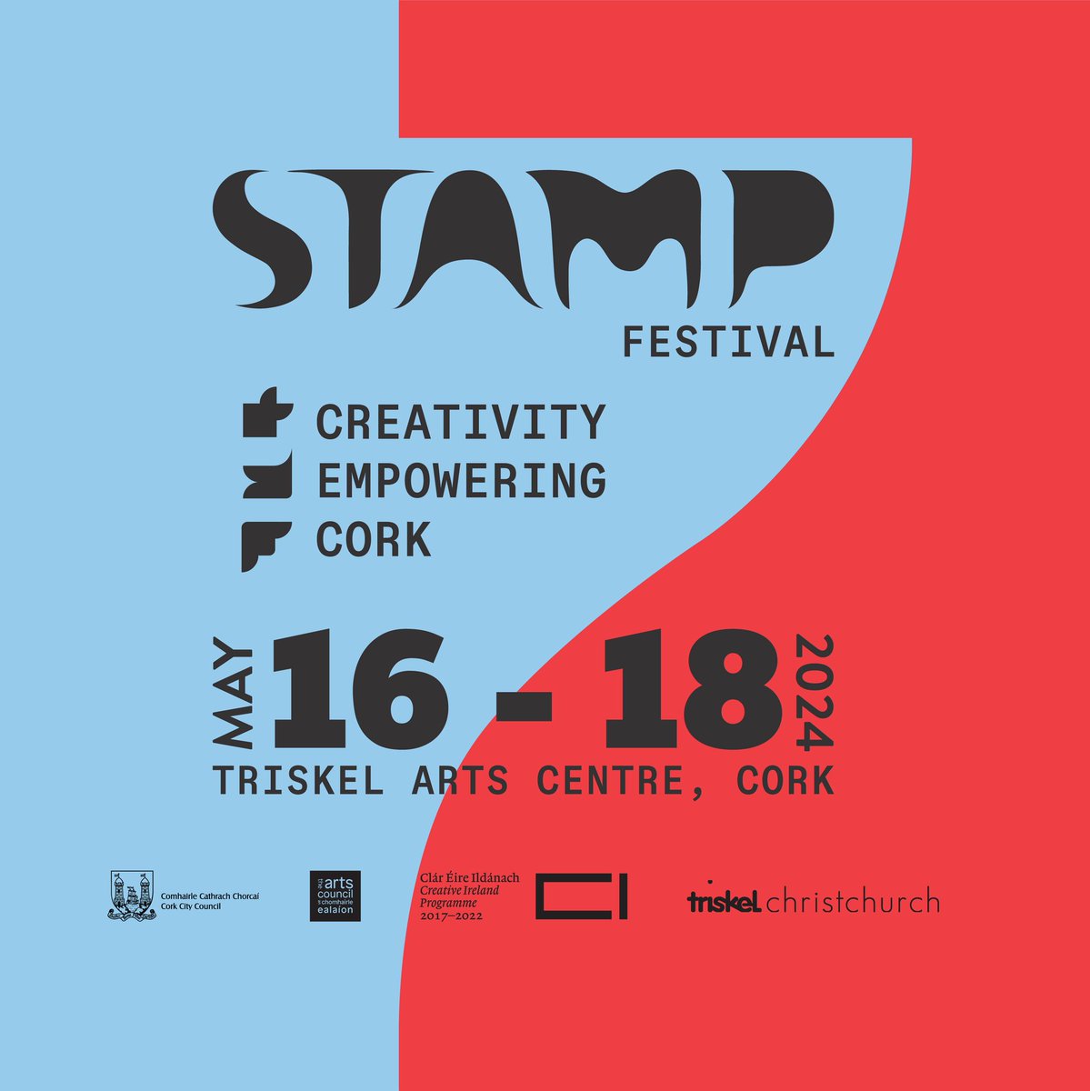 STAMP (@empoweringcork) on Twitter photo Save the Dates!!
STAMP is back! Join us at <a href="/TriskelCork/">Triskel Arts Centre</a>, May 16 - 18. STAMP Festival of Creativity. Creativity is brought to you by <a href="/BenchspaceCork/">Benchspace Cork</a> <a href="/CorkCraftDesign/">Cork Craft & Design</a> <a href="/SampleStudios/">Sample-Studios</a> and <a href="/shandonart/">Shandon</a>.
Proudly supported by <a href="/corkcitycouncil/">Cork City Council</a> <a href="/artscouncil_ie/">The Arts Council / An Chomhairle Ealaíon</a> <a href="/creativeirl/">Creative Ireland</a> Save the Dates!!
STAMP is back! Join us at <a href="/TriskelCork/">Triskel Arts Centre</a>, May 16 - 18. STAMP Festival of Creativity. Creativity is brought to you by <a href="/BenchspaceCork/">Benchspace Cork</a> <a href="/CorkCraftDesign/">Cork Craft & Design</a> <a href="/SampleStudios/">Sample-Studios</a> and <a href="/shandonart/">Shandon</a>.
Proudly supported by <a href="/corkcitycouncil/">Cork City Council</a> <a href="/artscouncil_ie/">The Arts Council / An Chomhairle Ealaíon</a> <a href="/creativeirl/">Creative Ireland</a>