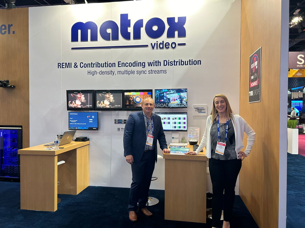 GlobalMnews's tweet photo. We have been nominated for the @TVBEurope #BestOfShow and the @NABShow #ProductOfTheYear 2024! The Show isn't over yet - Visit us at Booth SL5073, South Hall Lower. #NAB2024 #BroadcastingTech #Broadcasting #MediaTech https://t.co/bIxDw3td1i