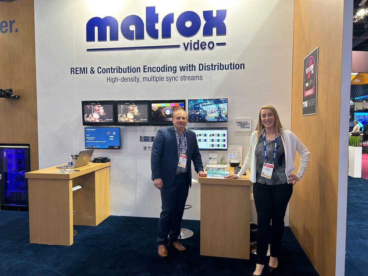 GlobalMnews's tweet photo. We have been nominated for the @TVBEurope #BestOfShow and the @NABShow #ProductOfTheYear 2024! The Show isn't over yet - Visit us at Booth SL5073, South Hall Lower. #NAB2024 #BroadcastingTech #Broadcasting #MediaTech https://t.co/bIxDw3td1i
