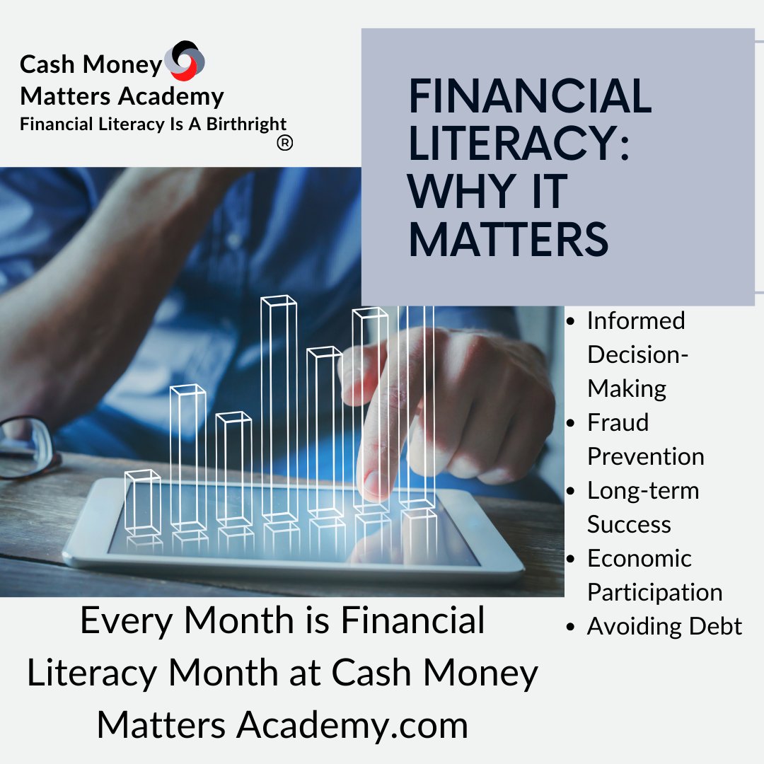 Cash Money Matters Academy CFLP® CFEI® (@finlit_bootcamp) on Twitter photo 