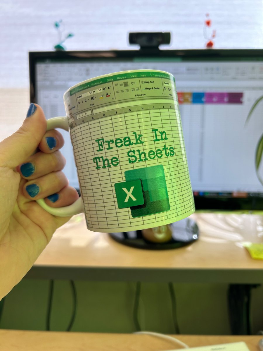 Thank you so much to my colleague Gina for this gift. I’ll try to earn it 😂