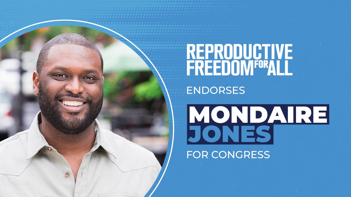 Honored to be endorsed by Reproductive Freedom For All. We must take back the House to stop Republicans from passing a national abortion ban. I am running for Congress to enshrine Roe v. Wade into law and protect reproductive freedom for all.