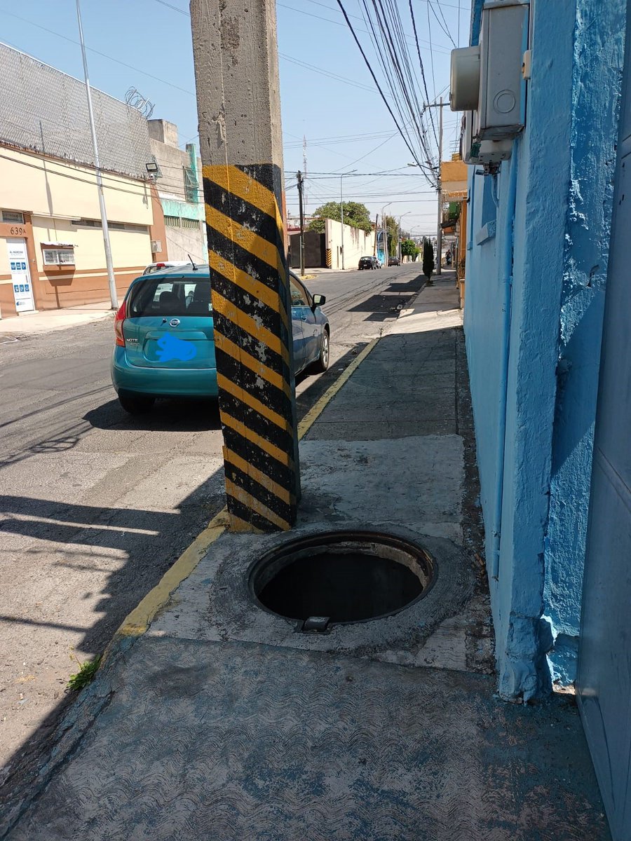 #Reporte13 📷 Vecinos reportan un 'Registro sin tapa', en 32 Norte 632, colonia Resurgimiento. @PueblaAyto