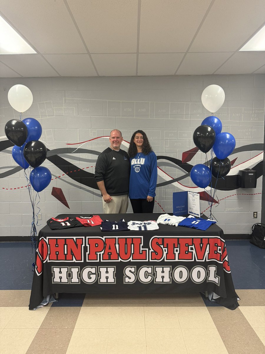 Decided to stop by Stevens HS this morning and pick up a middle for next year 😉

Please Welcome Nicole Bir to the Saint VB Fam!!!