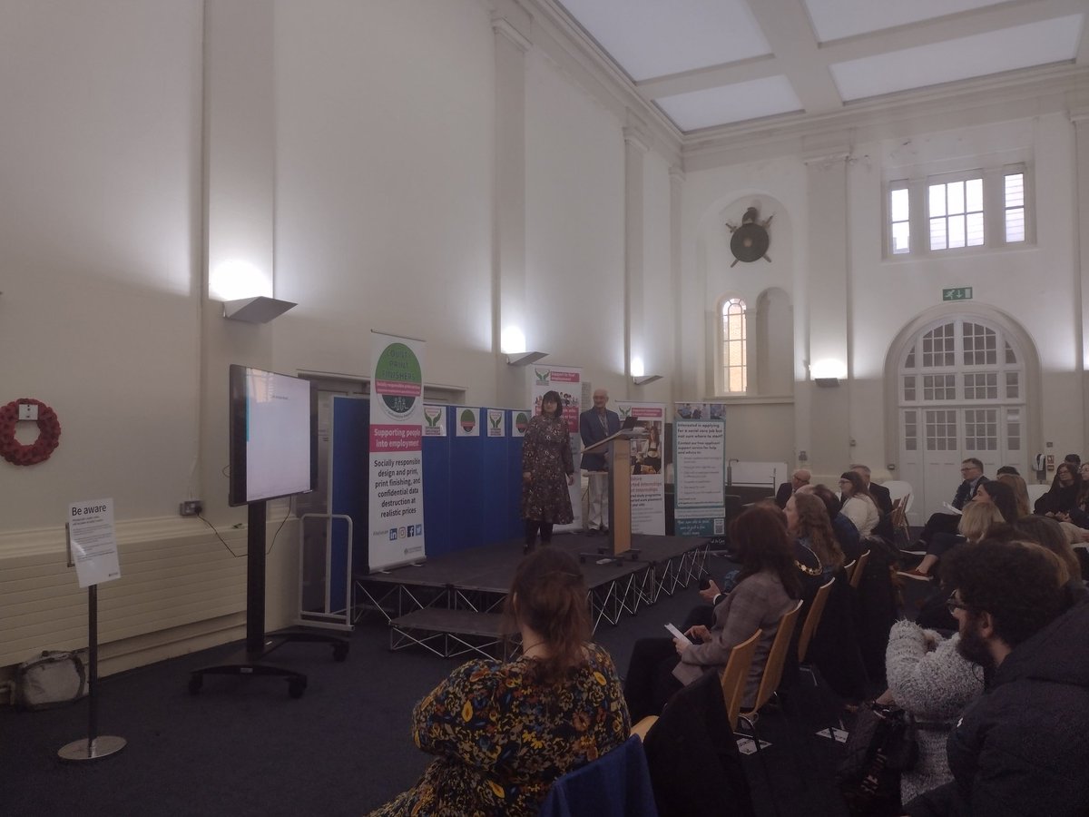 Ruth Shepherd from the DWP speaking about the Local Supported Employment program. Oxfordshire Employment and DWP work together delivering supported employment throughout Oxfordshire.