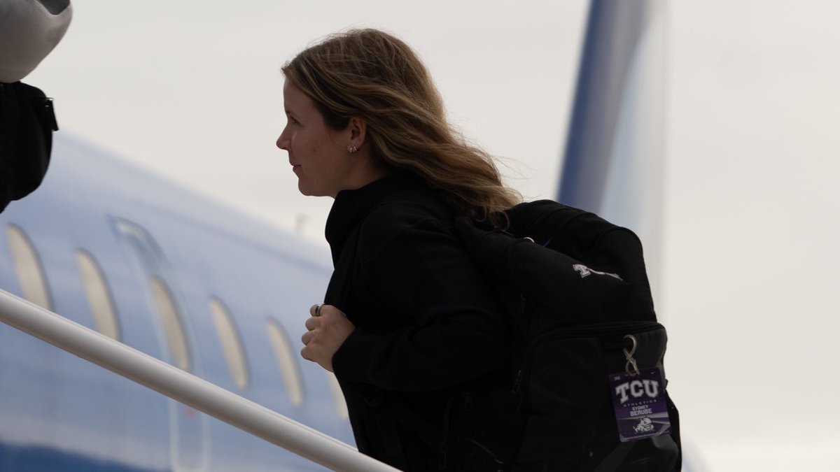 TCUWEquestrian's tweet photo. Fort Worth 🛫🛬 Ocala

#GoFrogs x #1Family1Mission https://t.co/Jc7qjDImwR