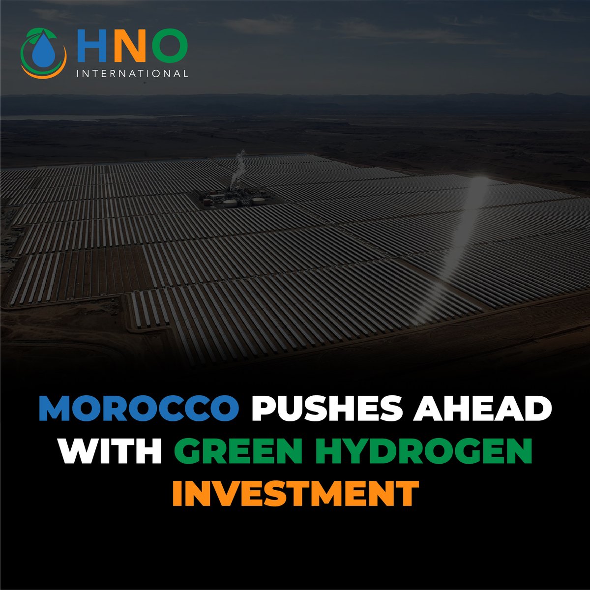 Morocco Charges Forward in Green Hydrogen Investment:

Stay informed as Morocco accelerates its investment in green hydrogen, paving the way for sustainable energy advancements.

Source:euronews.com/business/2024/…

#GreenHydrogen #RenewableEnergy #Sustainability #HNOInternational