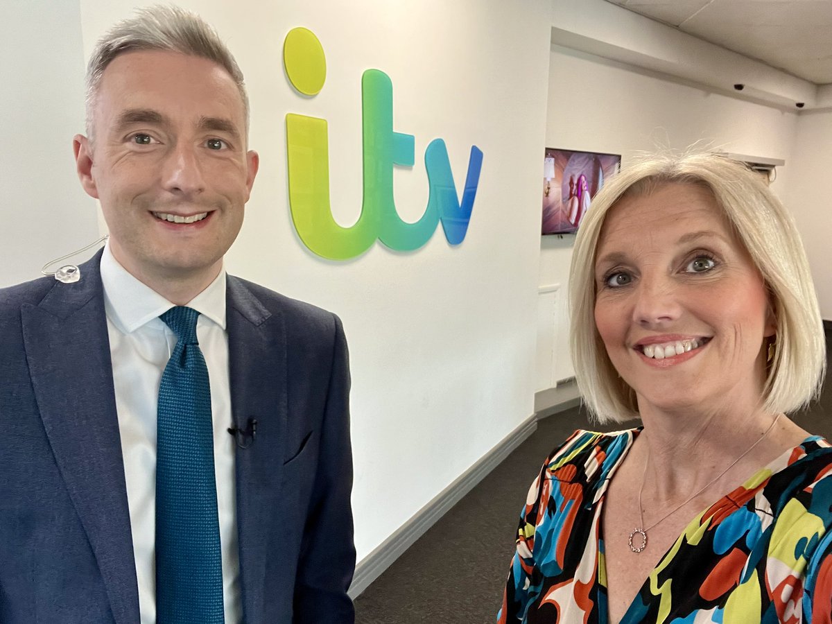 Join @mbillingtonitv and me for tonight’s @itvcalendar at 6!