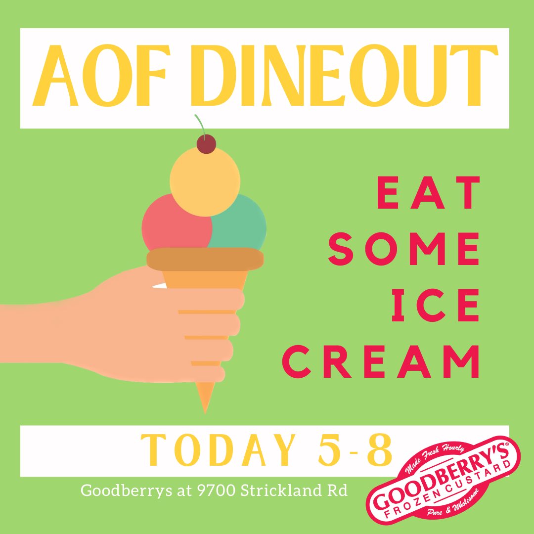 SHS_AOF's tweet photo. It’s starting to get hot, Perfect day for some ice cream!! https://t.co/JwJegkU0Nq