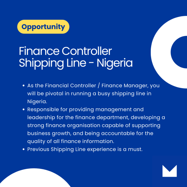 ImpactTalent's tweet photo. Impact Talent is supporting a leading international shipping line company with their search for a new Financial Controller / Finance Manager .

#Logisticsjobs #Africa #ShippingJobs https://t.co/KODMPW8uHG https://t.co/xs11jJLod7