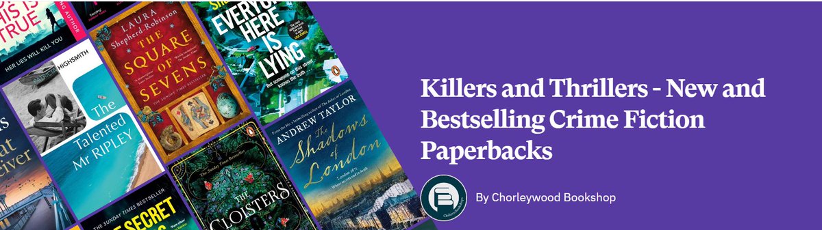 If you're in the mood for some crime fiction, we've updated our pick of the best mysteries and thrillers in paperback! Including books by @ellygriffiths, @RevRichardColes, @lisajewelluk, @SteveCavanagh_ and more. Click on the link to browse and buy! 👇 uk.bookshop.org/lists/killers-…