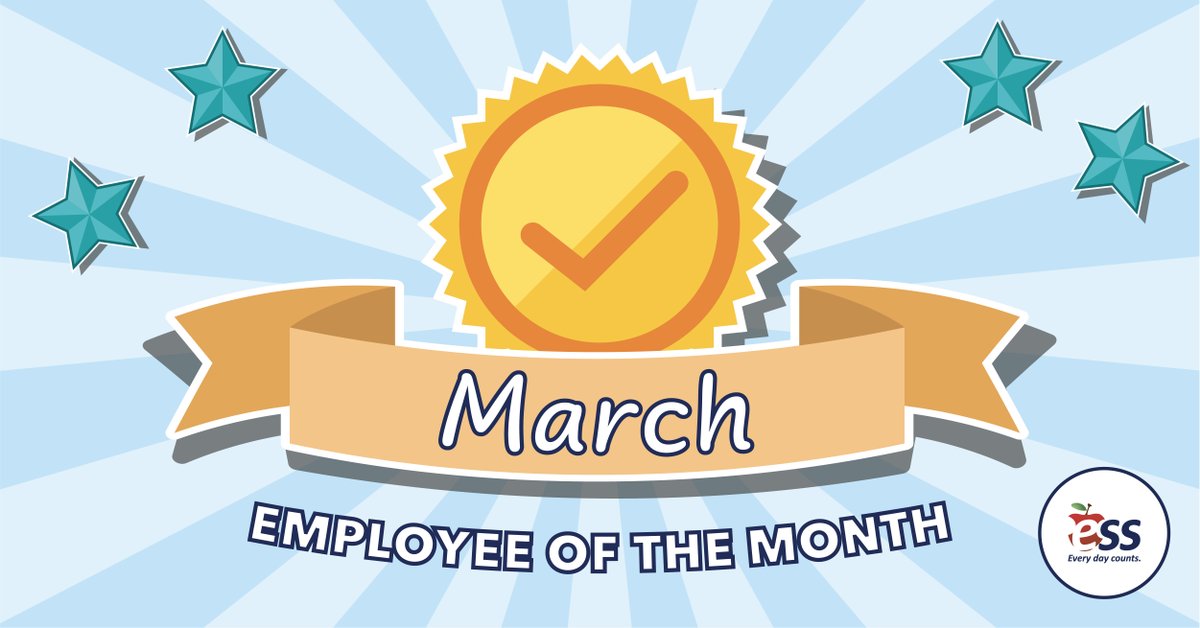 With our utmost appreciation, we’re pleased to announce our #EmployeeOfTheMonth Honorees from March 2024: Kevin Colopy (CO), Shirley Kinlaw-Faulcon (SC), Rebecca Logan (TX) & Tishea Haigler (VA). Congratulations!

ess.com/blog/march-202…

#EveryDayCounts #ESSEducation