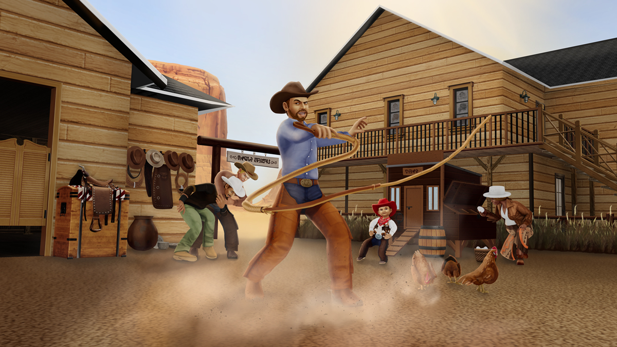 Alright Simmers, get ready to live your ranch dressing dreams. We’re hitting a stately saloon, learning how to crack a whip, and maybe even getting some pet chickens for the backyard 🐔 

Our next update, Modern Ranch has it all.
