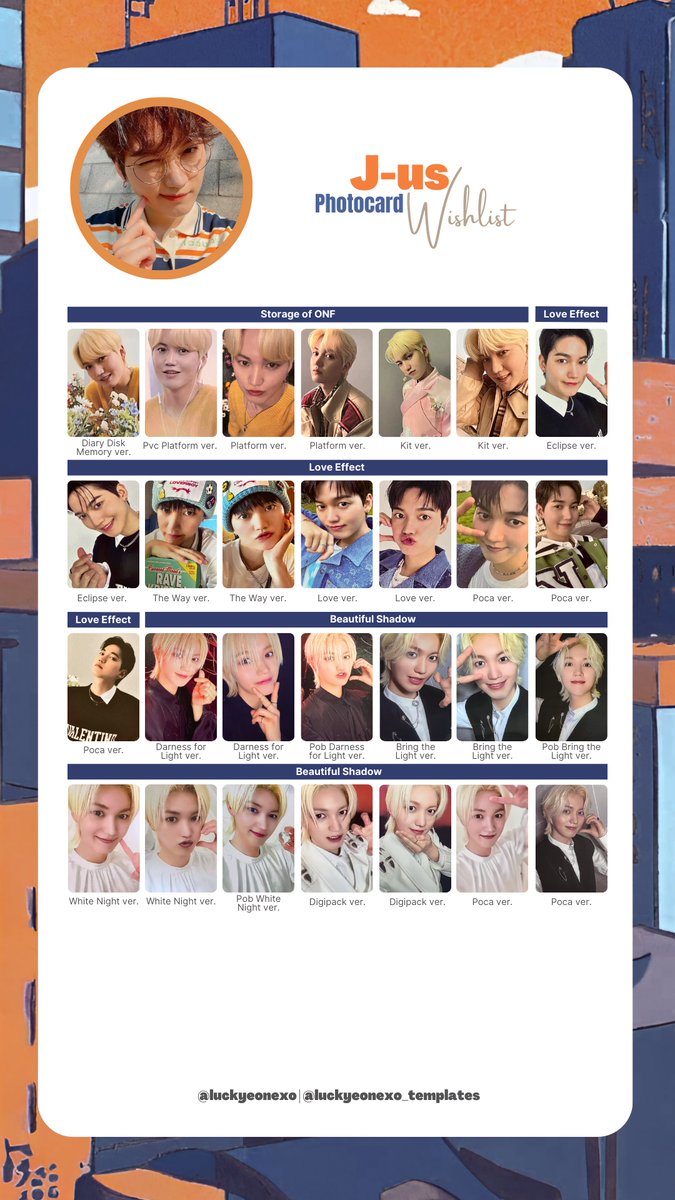 ONF 8th Mini Album - BEAUTIFUL SHADOW – Choice Music LA