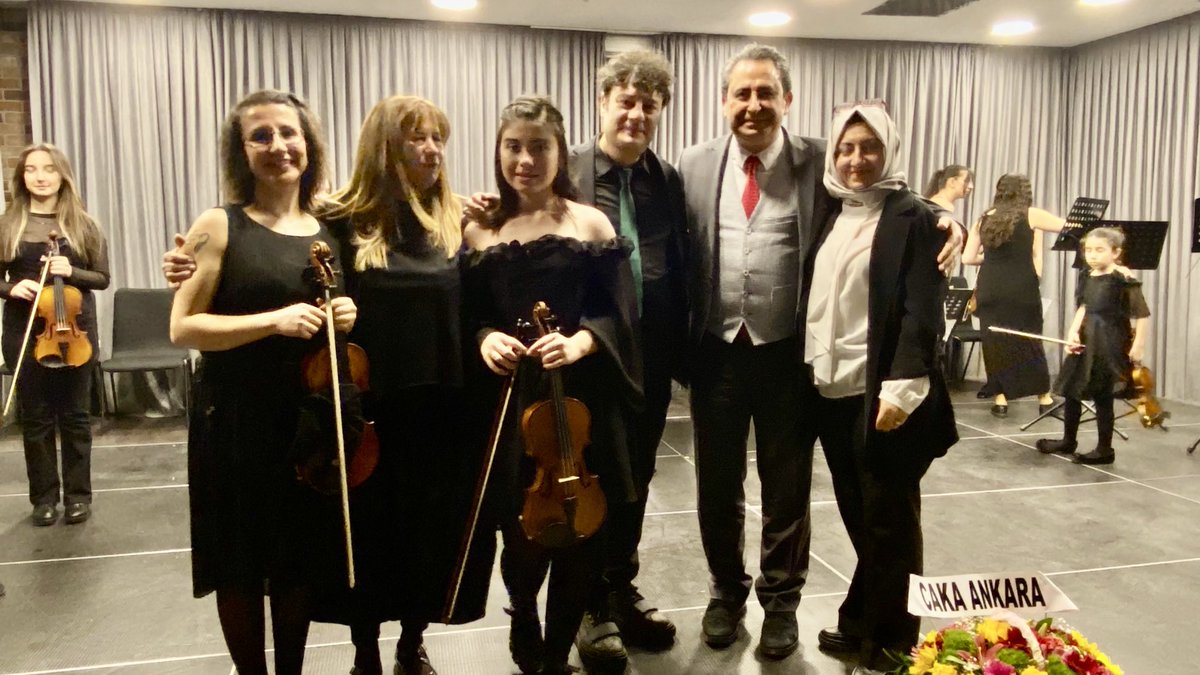 CAKA Ankara Bahar Konserinden Müzik ve Sanat Üniversitesi