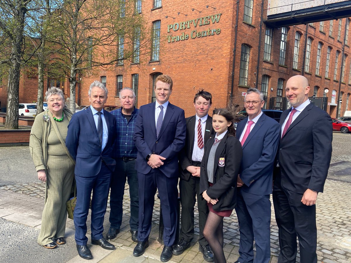 Inspiring engagements with @FundforIreland at @PortviewEast - a site built on Belfast’s economic past but now host to modern, innovative entrepreneurs.