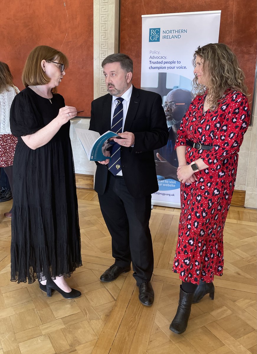 'My Department is ready to work with you to help General Practice to deliver, to grow and to be in the vanguard of how we transform health and social care for our population and for our workforce.' Health Minister Robin Swann today spoke at the launch of @rcgp_ni report, 'A