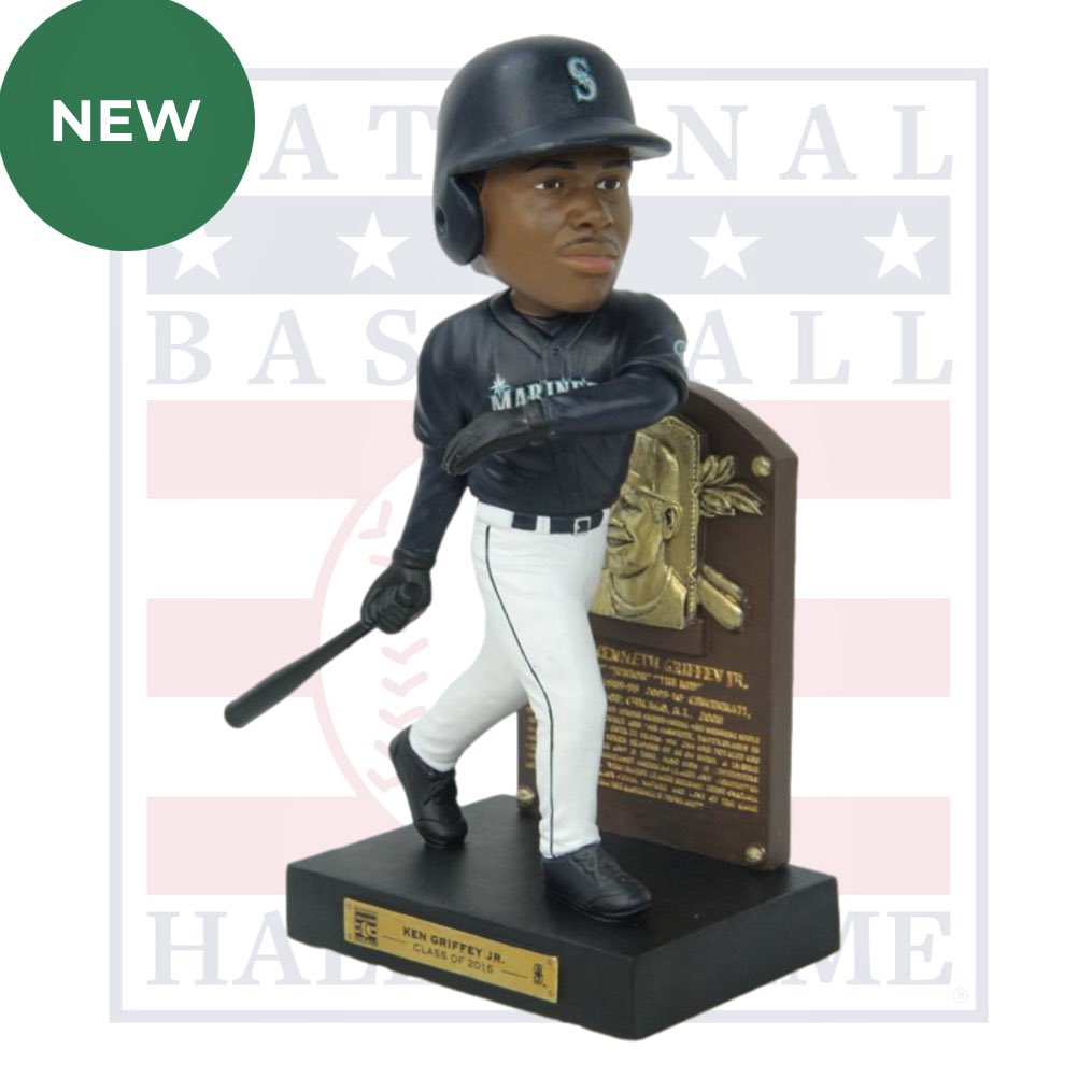 BobbleDeNiro's tweet photo. Four new Hall of Fame plaque bobbleheads! Limited to 216 each 🔥🔥🔥🔥 @baseballhofshop https://t.co/12JswRe8jq