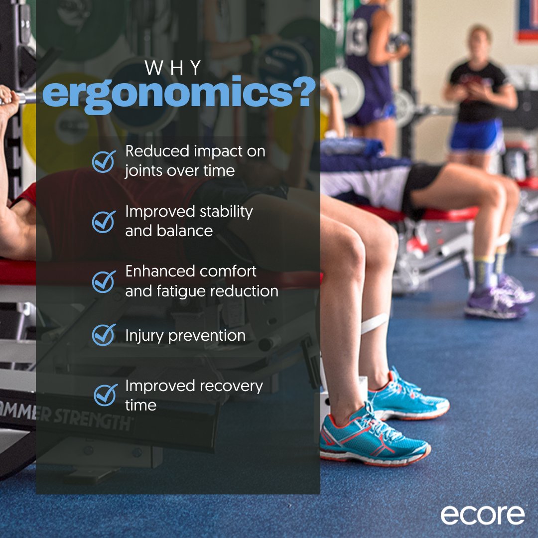 What difference does ERGONOMIC flooring REALLY make for your staff and athletes??

Ecore is the science that allow people to perform their best every day.

#ergonomics #athleticdirector #sportsmedicine #athletictraining #ecore #flooring #rubberflooring #performanceflooring