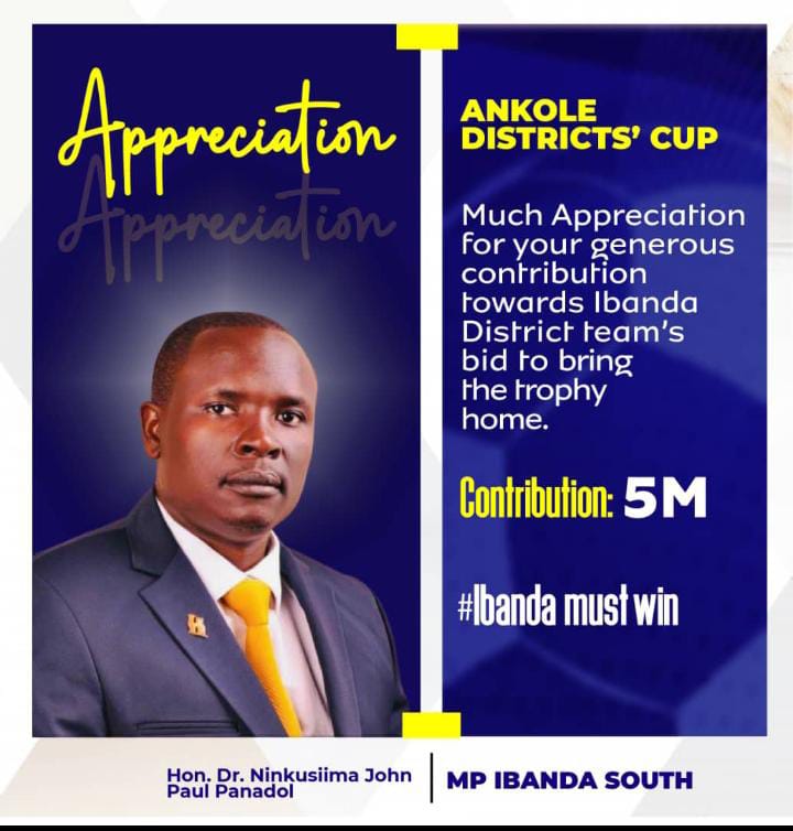 Ibanda district is ready for the #3rdEdition2024, They have contributed up to shs.29M so far✌️ #AnkoleDistrictsCup #TwiineEntaranta #VisitIbanda