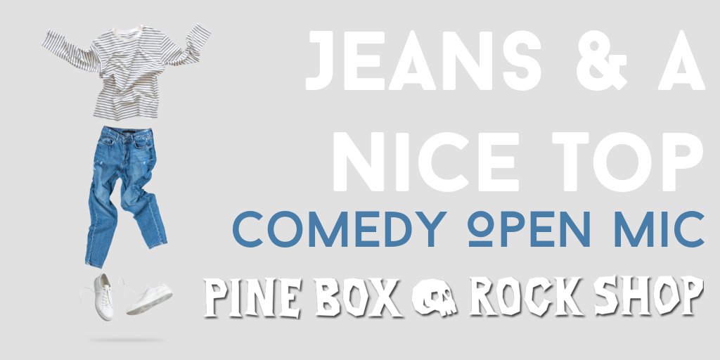 Tonight's Mic: Jeans and a Nice Top @jeansandanicetopcomedy pineboxrockshop.com #standup #comedy #standupcomedy #comedyclub #comedians #standupcomedian #bushwick