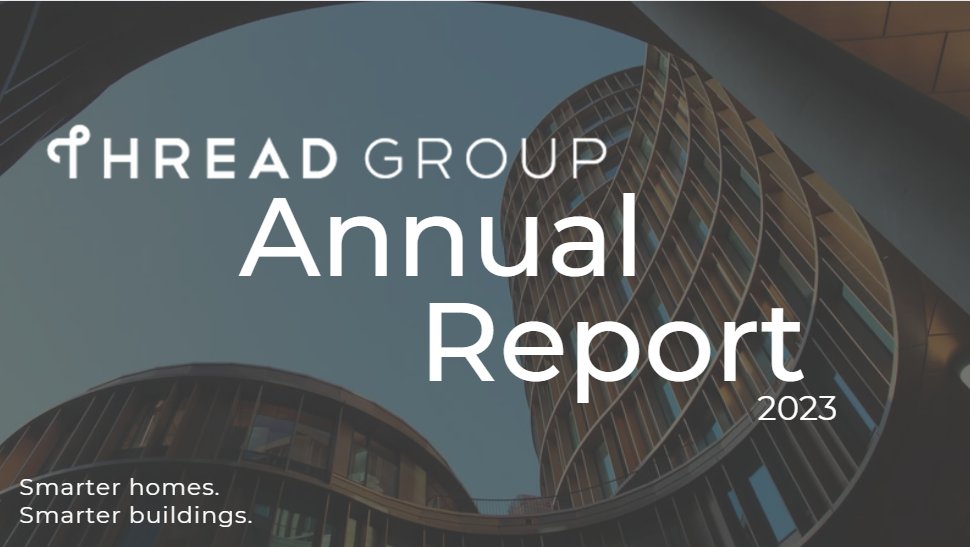 Have you had the chance to read Thread Group's 2023 Annual Report? The Annual Report captures our 2023 achievements, offering a snapshot of the major strides Thread made this past year. 

Read the full report: threadgroup.org/Portals/0/docu…

#AnnualReport #ThreadGroup #2023AnnualReport