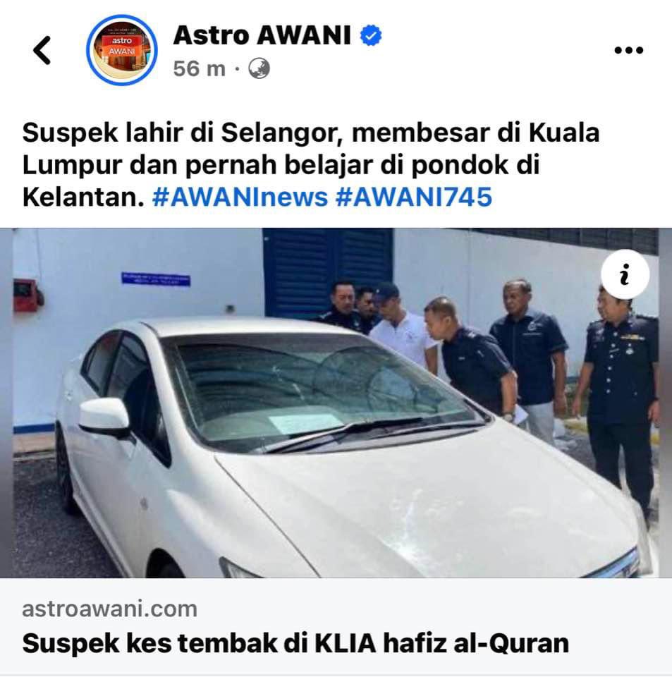 Apa yang nak difokuskan?
Pondok Kelantan tempat lahir penjenayah?
Hafiz Quran tapi tembak orang atau orang Hafiz Quran jahat?