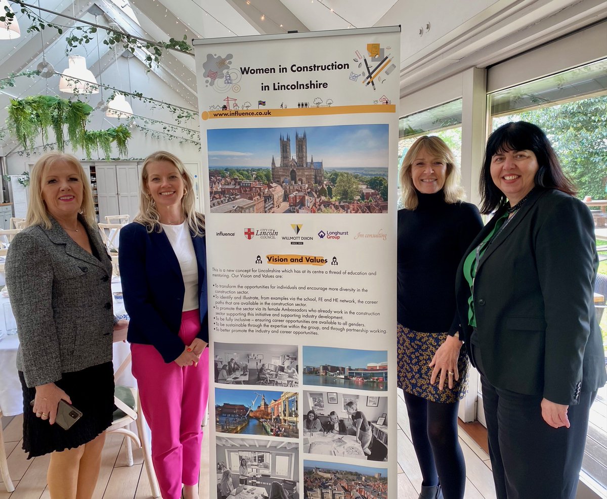 influence__ltd's tweet photo. Today was the second Women in Construction in Lincolnshire lunch
#WiCiL is about inspiring members to fulfil their career ambitions and to showcase and develop their skills
45 professionals enjoyed an inspiring talk and afternoon tea @DoddingtonHall
#womeninconstruction https://t.co/KYlCSBHw6Y